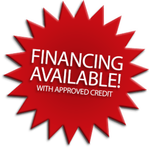 Financing Available with approved credit